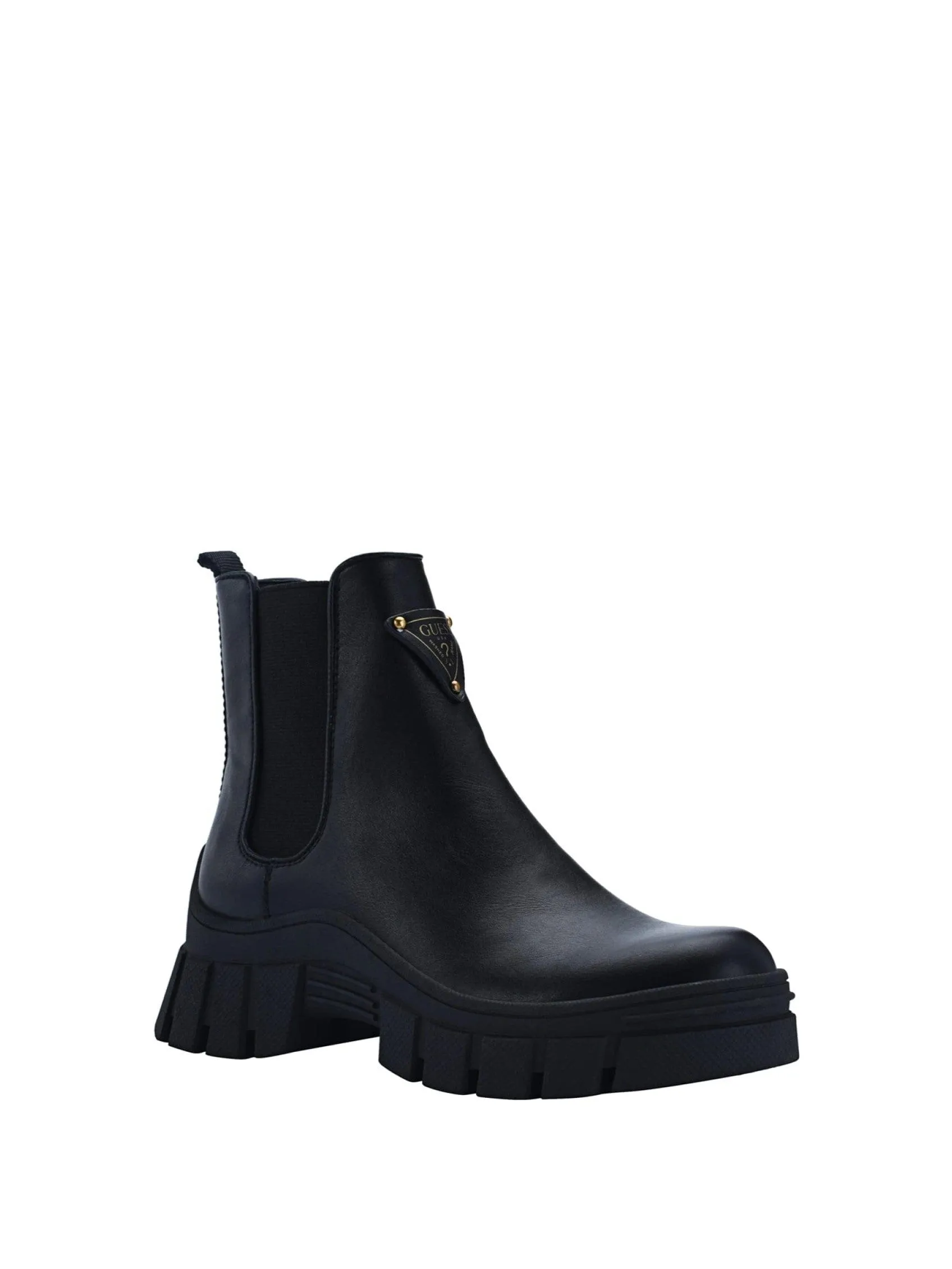 GUESS -  Lug Sole Double Gore Chelsea Boots